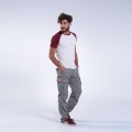 Cargo Pants MOLECULE® 55003-9 Rip Stop Slim Fit Grey