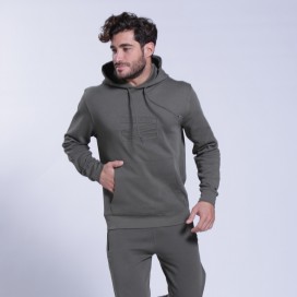 Hoodie FT222103 Cotton Blend 300 Gsm Regular Fit Olive
