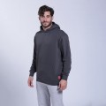 Pullover Hoodie MOLECULE® 3301 Cotton Blend 300 Gsm Regular Fit Dark Grey
