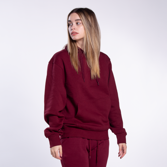 Smooth Maroon Hoodie – PRLS APPAREL