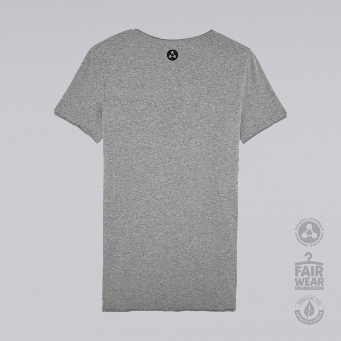 Unisex Short Sleeves T-shirt MOLECULE® Round Neck Division Unisex Short Sleeves T-shirt MOLECULE® Round Neck Division