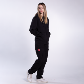 Women Cargo Pants MOLECULE® 55003-1 Rip Stop ΥΚΚ Slim Fit Black