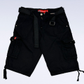 Cargo Shorts MOLECULE® 1793 Cotton Regular Fit Black