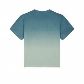 Unisex Short Sleeves T-Shirt MOLECULE® 785 Dip Dye Fuzer 180 Gsm Organic Cotton Loose Fit Hydro Aloe