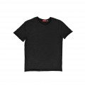 Unisex Short Sleeves T-Shirt MOLECULE® 1802 150 Gsm Cotton Regular Fit Black