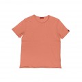 Unisex Short Sleeves T-Shirt MOLECULE® 1802 150 Gsm Cotton Regular Fit Salmon/Orange