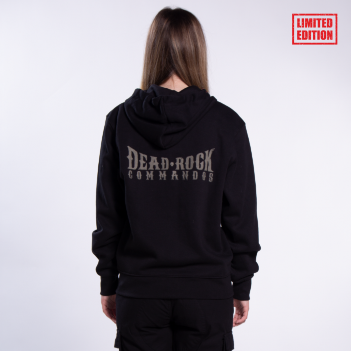 Women zip Hoodie MOLECULE® NIGHTSTALKER Dead Rock Commandos
