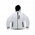 Jacket Softshell 50 MLC Inner Capitone Hooded White