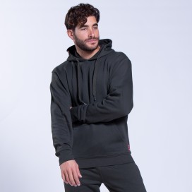 Pullover Hoodie MOLECULE® 3301 Cotton Blend 300 Gsm Regular Fit Olive (Khaki)
