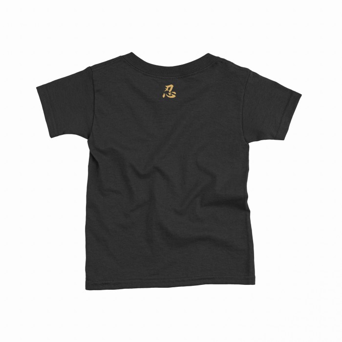 Kids Short Sleeves T-Shirt MOLECULE® Golden Tiger Print