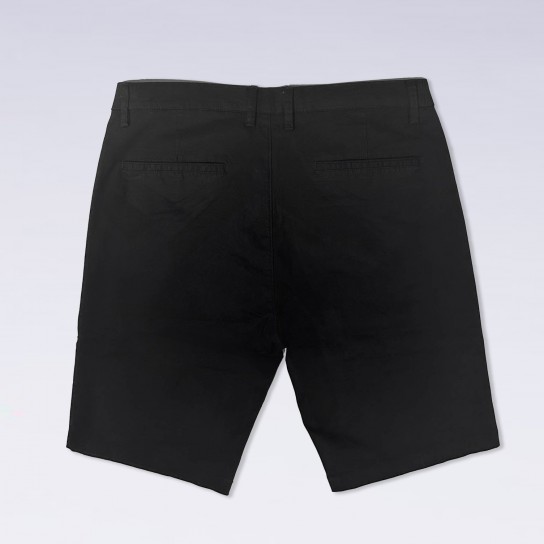 Short Pants Chino 100 Elastic Band Cotton Blend Navy