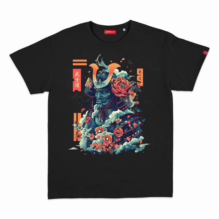 Unisex Short Sleeves T-Shirt MOLECULE® 1100 Samurai Cotton 160 Gsm
