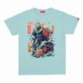 Unisex Short Sleeves T-Shirt MOLECULE® 1100 Samurai Cotton 150 Gsm Regular Fit Mint