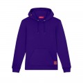 Unisex Pullover Hoodie MOLECULE® 332 Cotton Blend 300 Gsm Regular Fit Purple