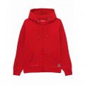 Zip Hoodie MOLECULE® 333 Cotton Blend 300 Gsm Regular Fit Red