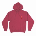 Unisex Pullover Hoodie MOLECULE® 332 SHOGUN DTF Print Cotton Blend 300 Gsm Regular Fit Burgundy