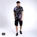 Cargo Shorts MOLECULE® 2007 Cotton Blend Regular Fit Black