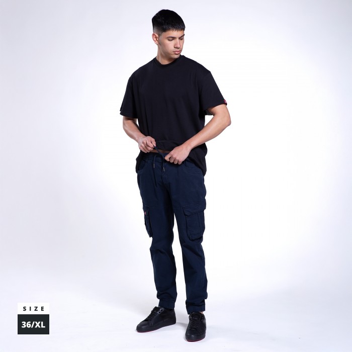 Cargo Pants MOLECULE® 816 Elastic Waistband/Ankle Regular