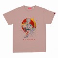 Unisex Short Sleeve T-Shirt MOLECULE® 1101 ATHENA Cotton 160 Gsm Regular Fit Old Rose