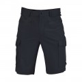 Short Pants MOLECULE® Stretch Pocket Elastic Black