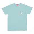 Unisex Short Sleeves T-Shirt MOLECULE® 1100 BBRDH GOLDEN Print Cotton 150 Gsm Regular Fit Mint