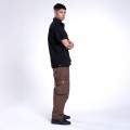 Cargo Pants MOLECULE® 50005 Rip Stop Zipper Regular Fit Cigar