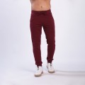 Jogging Pants 4400 Cotton 300 Gsm With Rib Slim Fit Bordeaux