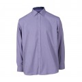 Shirt 600 Dots Print MOLECULE® 80% Cotton 20% Pol Lilac