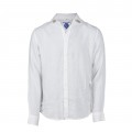 Shirt Santorini 8000 Long Sleeves Linen White