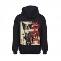 Unisex Pullover Hoodie MOLECULE® 777 MOLECULE DOG Cotton Blend 320 Gsm Regular Fit Black