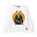 Sweatshirt MOLECULE® 331 UNDER DOG DTF Front Cotton Blend 300 Gsm White