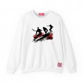 Sweatshirt MOLECULE® 331 SKATERS DTF Front Cotton Blend 300 Gsm White