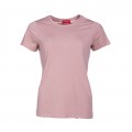 Women Short Sleeves T-shirt MOLECULE® 1110 Round Neck Cotton 150 Gsm Regular Fit Old Rose