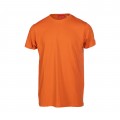 Unisex Short Sleeves T-shirt MOLECULE® 1100 Round Neck Cotton 150 Gsm Regular Fit Orange