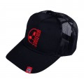 Jockey Hat MOLECULE® Half Logo Embroidery Black 100% Recycled Polyester
