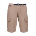 Cargo Shorts MOLECULE® 2304 Belt Slim Fit Beige