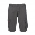 Cargo Shorts MOLECULE® 2007 Cotton Blend Slim Fit Grey