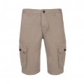 Cargo Shorts MOLECULE® 2007 Cotton Blend Slim Fit Beige