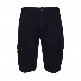 Cargo Shorts MOLECULE® 2007 Cotton Blend Regular Fit Black