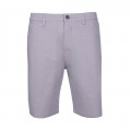 Short Pants Chino 100 Elastic Band Cotton Blend Light Grey