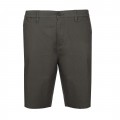 Short Pants Chino 100 Elastic Band Cotton Blend Olive
