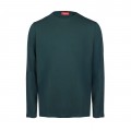 Unisex Long Sleeves T-Shirt 1105 Cotton 190 Gsm Regular Fit Forest Green