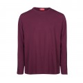 Unisex Long Sleeves T-Shirt 1105 Cotton 190 Gsm Regular Fit Bordeaux
