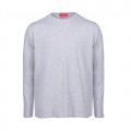 Unisex Long Sleeves T-Shirt 1105 Cotton 190 Gsm Regular Fit Sport Grey