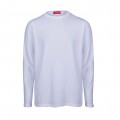 Unisex Long Sleeves T-Shirt 1105 Cotton 190 Gsm Regular Fit White