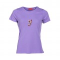 Women Short Sleeve T-Shirt MOLECULE® 1110 SMALL KOI I Cotton 150 Gsm Regular Fit Lilac