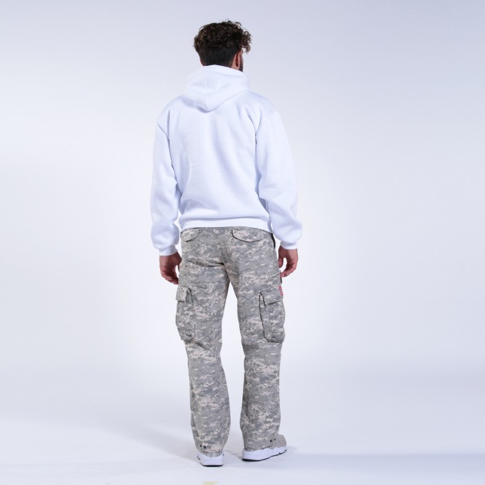 Cargo Pants MOLECULE® 50005 Canvas Zipper Regular Fit Digital Grey