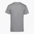 Unisex Short Sleeves T-Shirt MOLECULE® 43045 Organic Cotton 150 Gsm Regular Fit Heather Grey