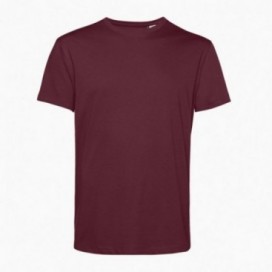 Unisex Short Sleeves T-Shirt MOLECULE® 43045 Organic Cotton 150 Gsm Regular Fit Burgundy