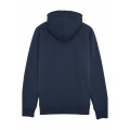 Jacket M Zipped Hoody Sherpa Organic Cotton 300 Gsm Blend Regular Fit Navy